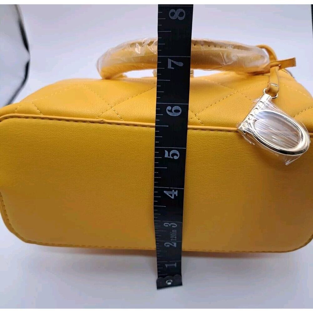 Bebe Women's Kellen Satchel Bag Sunflower‎ Small - Picture 12 of 12